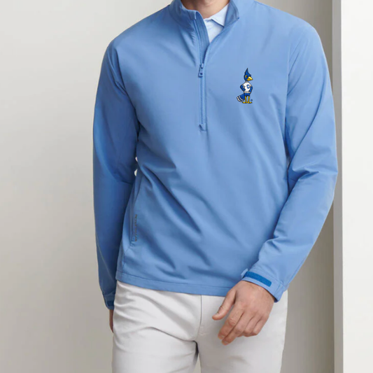 Peter Millar Dunes Half-Zip - Creighton University Billy