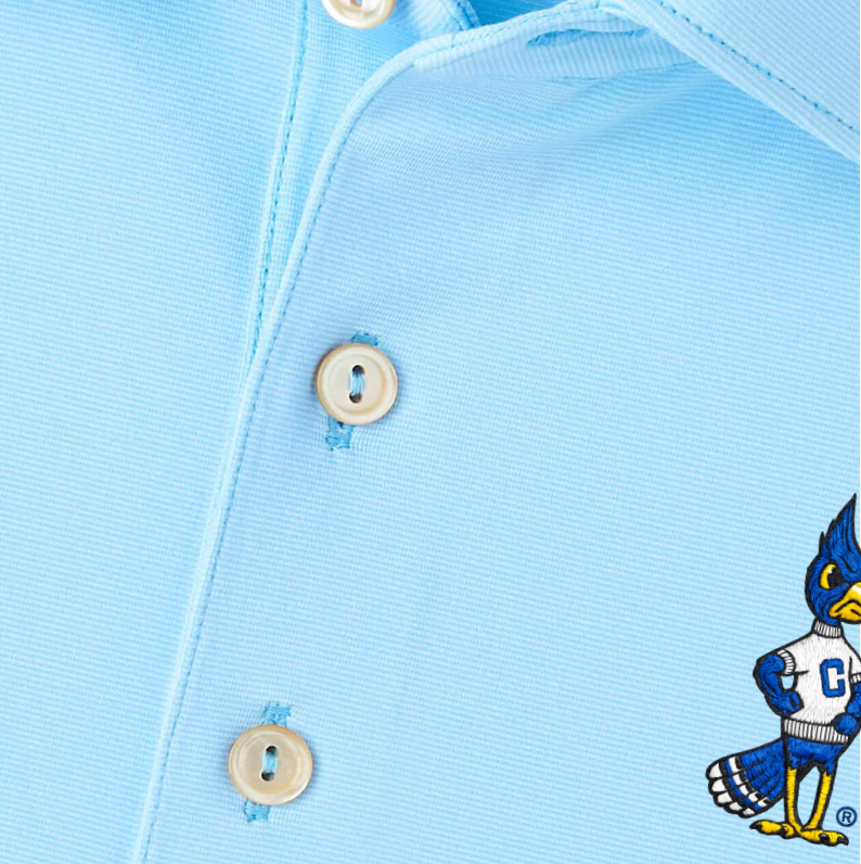 Peter Millar Holden Performance Jersey Polo - Creighton University Billy