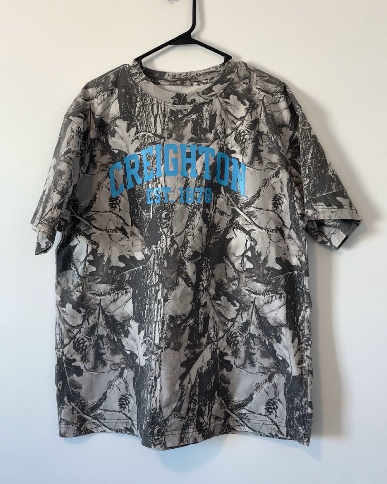 Creighton University Grey Camo Shirt