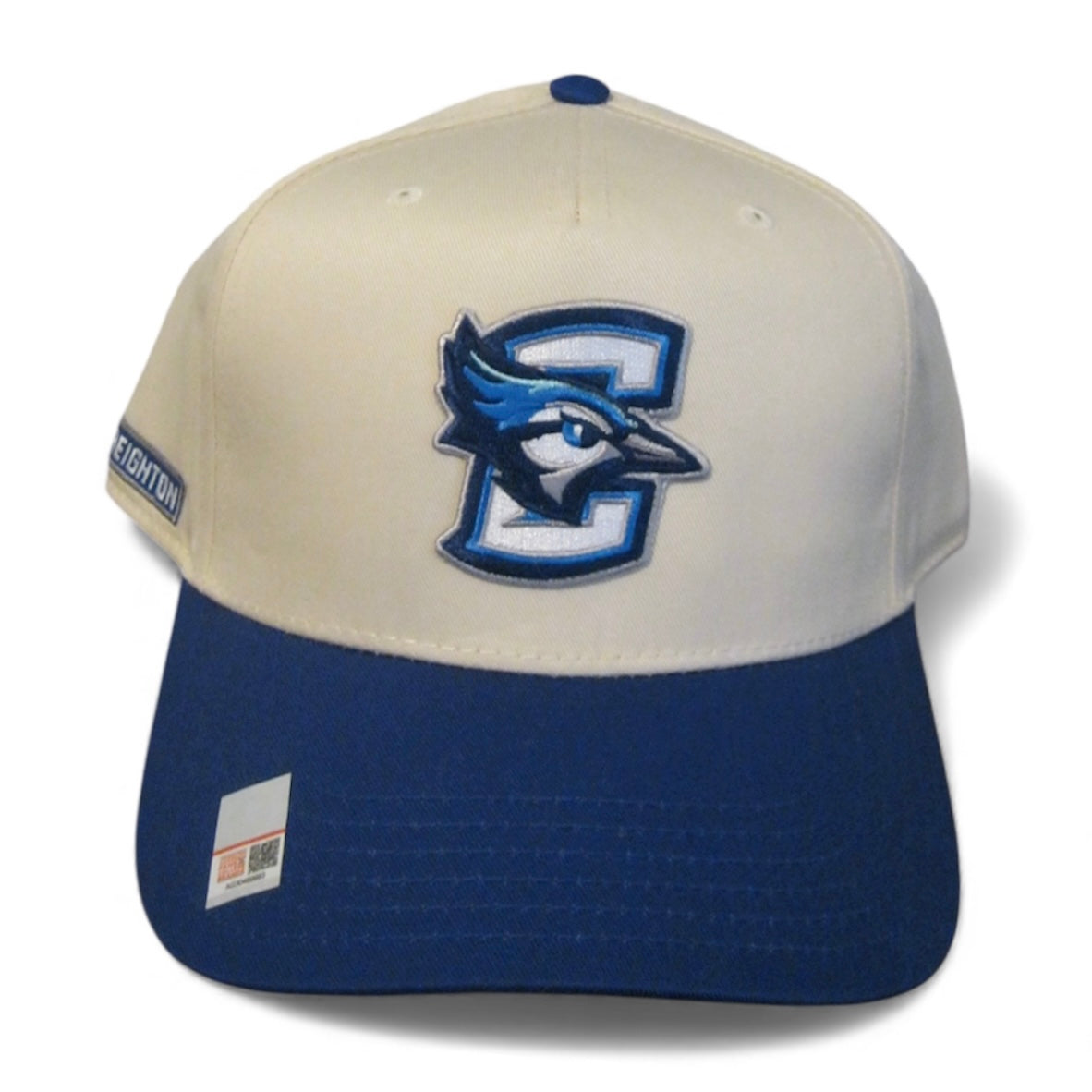 Creighton University Cream Two-Tone Hat - Cream/Royal