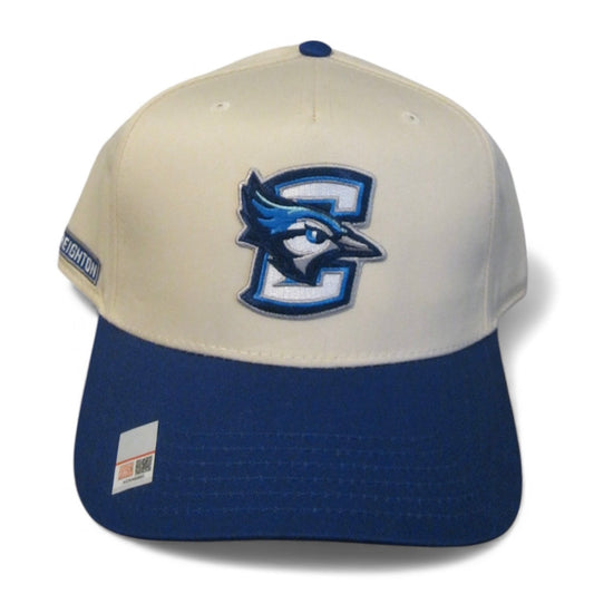 Creighton University Cream Two-Tone Hat - Cream/Royal