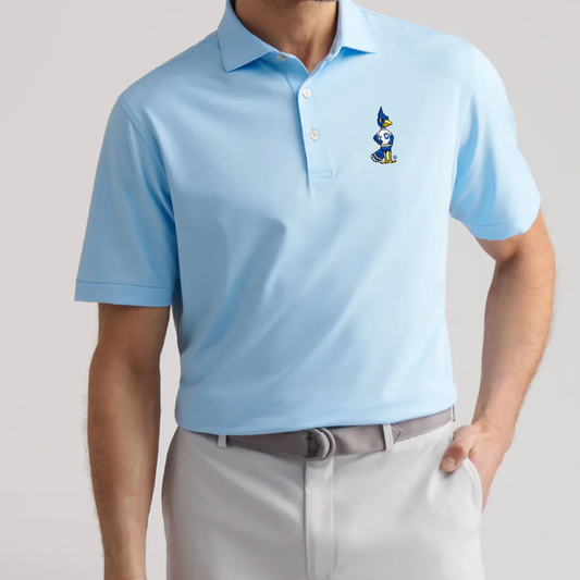 Peter Millar Holden Performance Jersey Polo - Creighton University Billy