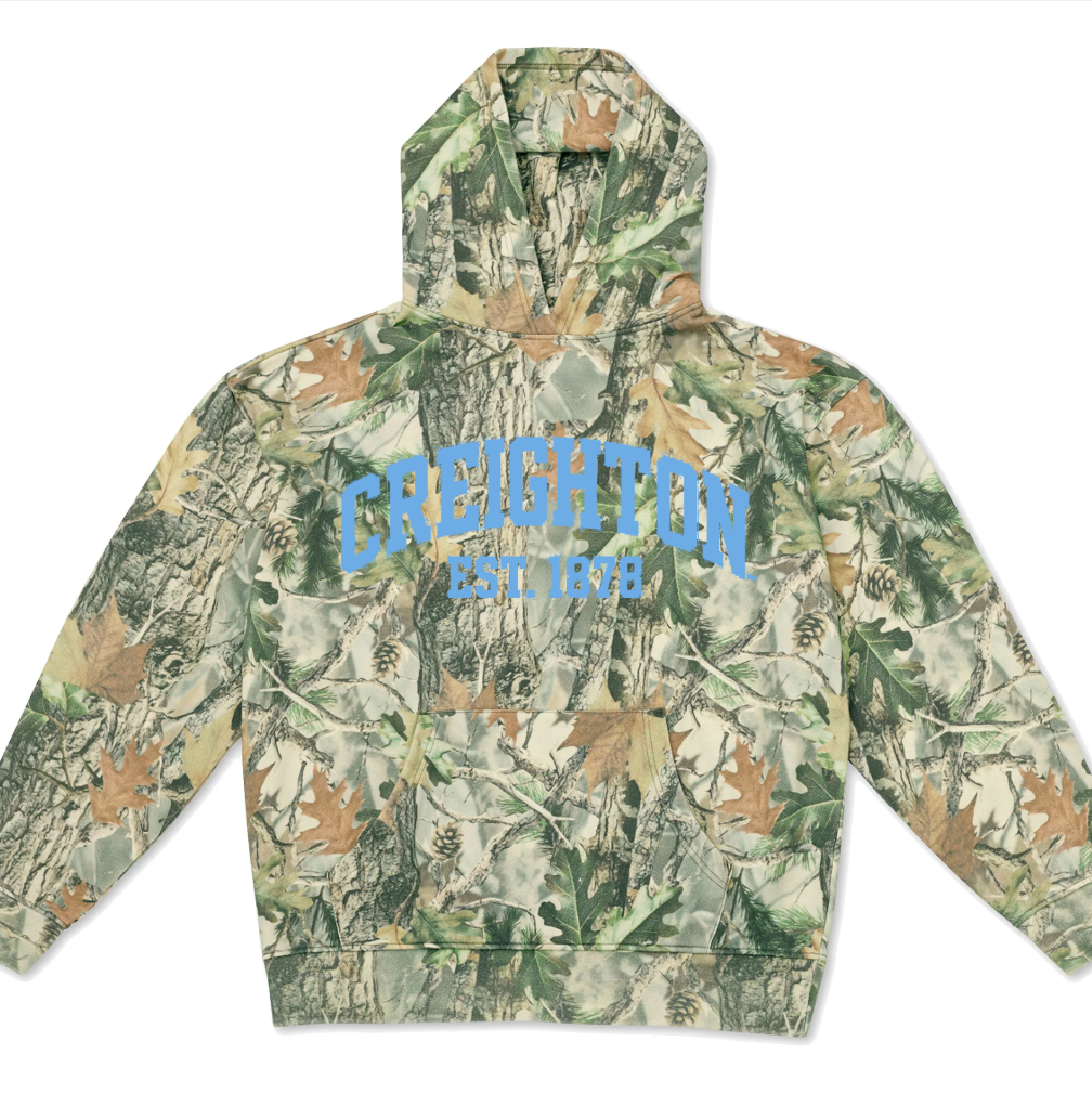 Creighton University Camo Hoodie
